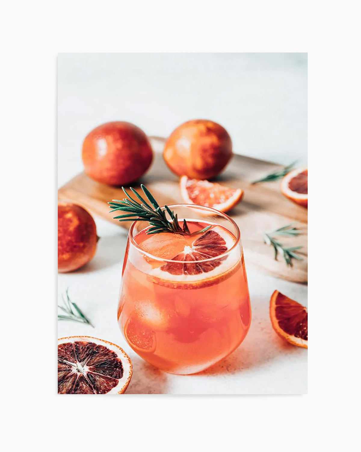 Blood Orange Spritz Art Print