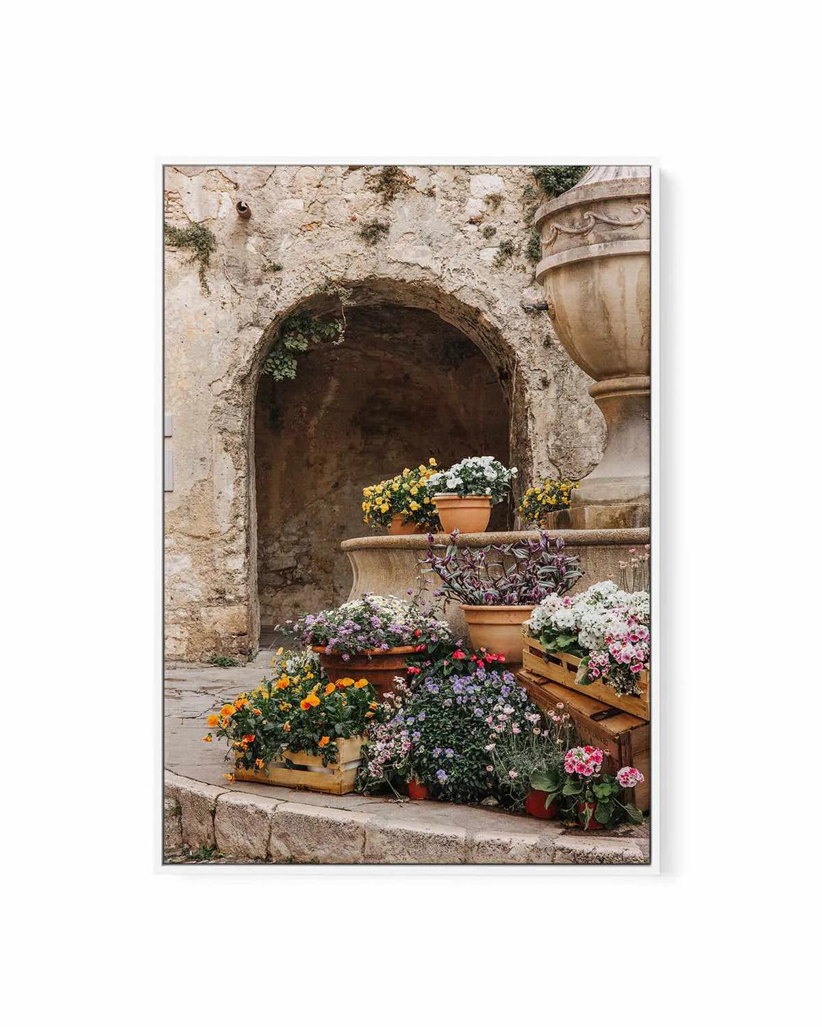 Bloom Provence by Jovani Demetrie | Framed Canvas Art Print from Olive et Oriel where you can shop wallpaper and artworks online