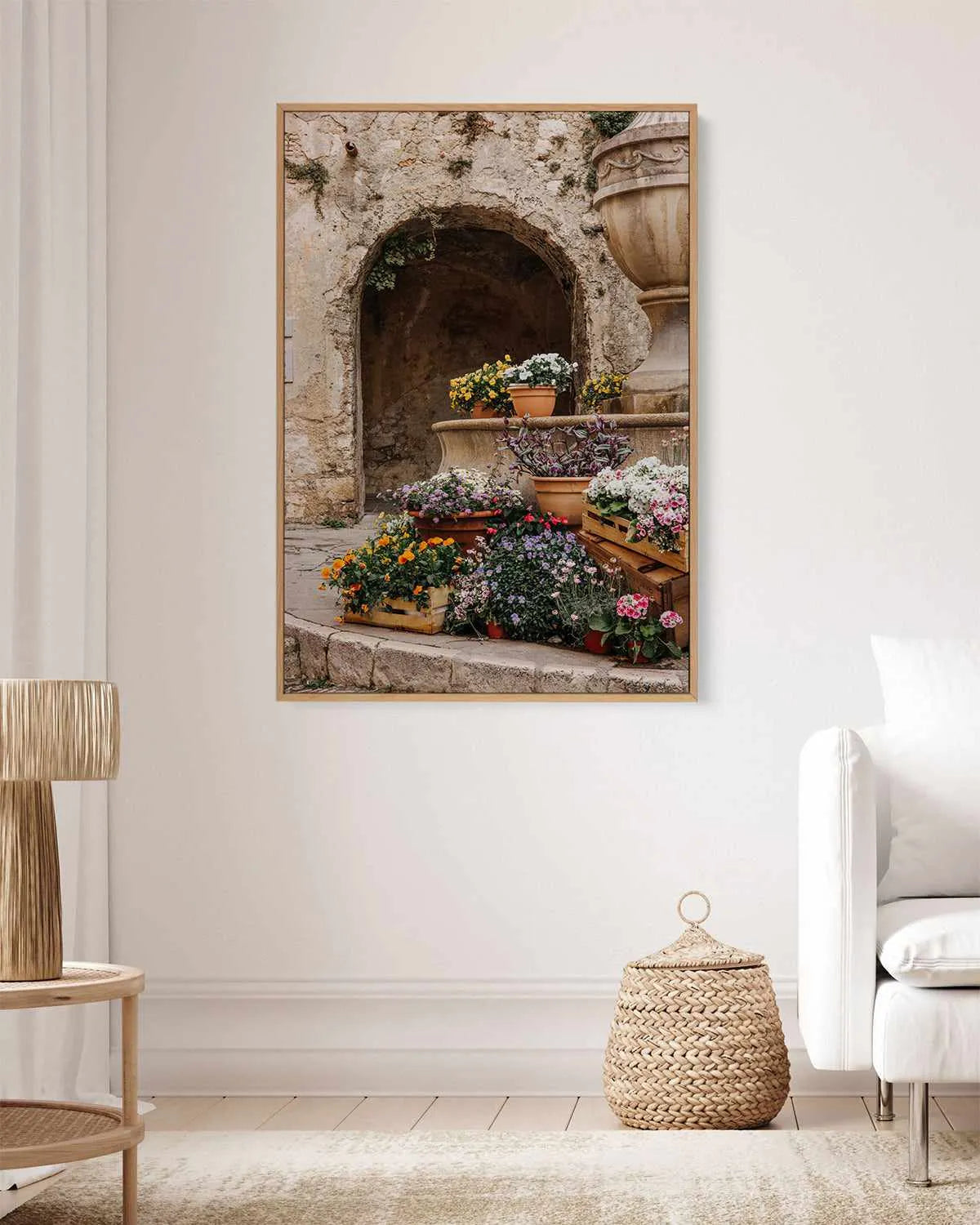 Bloom Provence by Jovani Demetrie | Framed Canvas Art Print from Olive et Oriel where you can shop wallpaper and artworks online