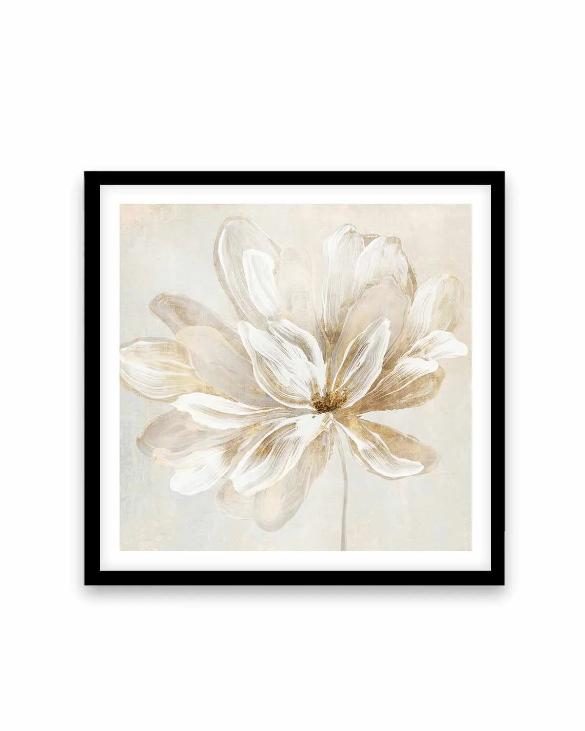 Bloomed in Beige I Art Print from Olive et Oriel where you can shop wallpaper and artworks online
