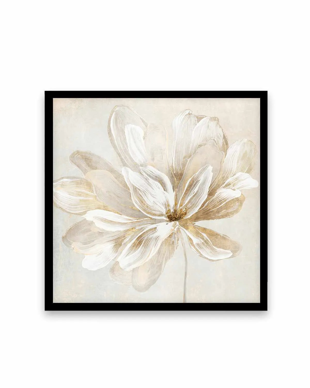 Bloomed in Beige I Art Print from Olive et Oriel where you can shop wallpaper and artworks online