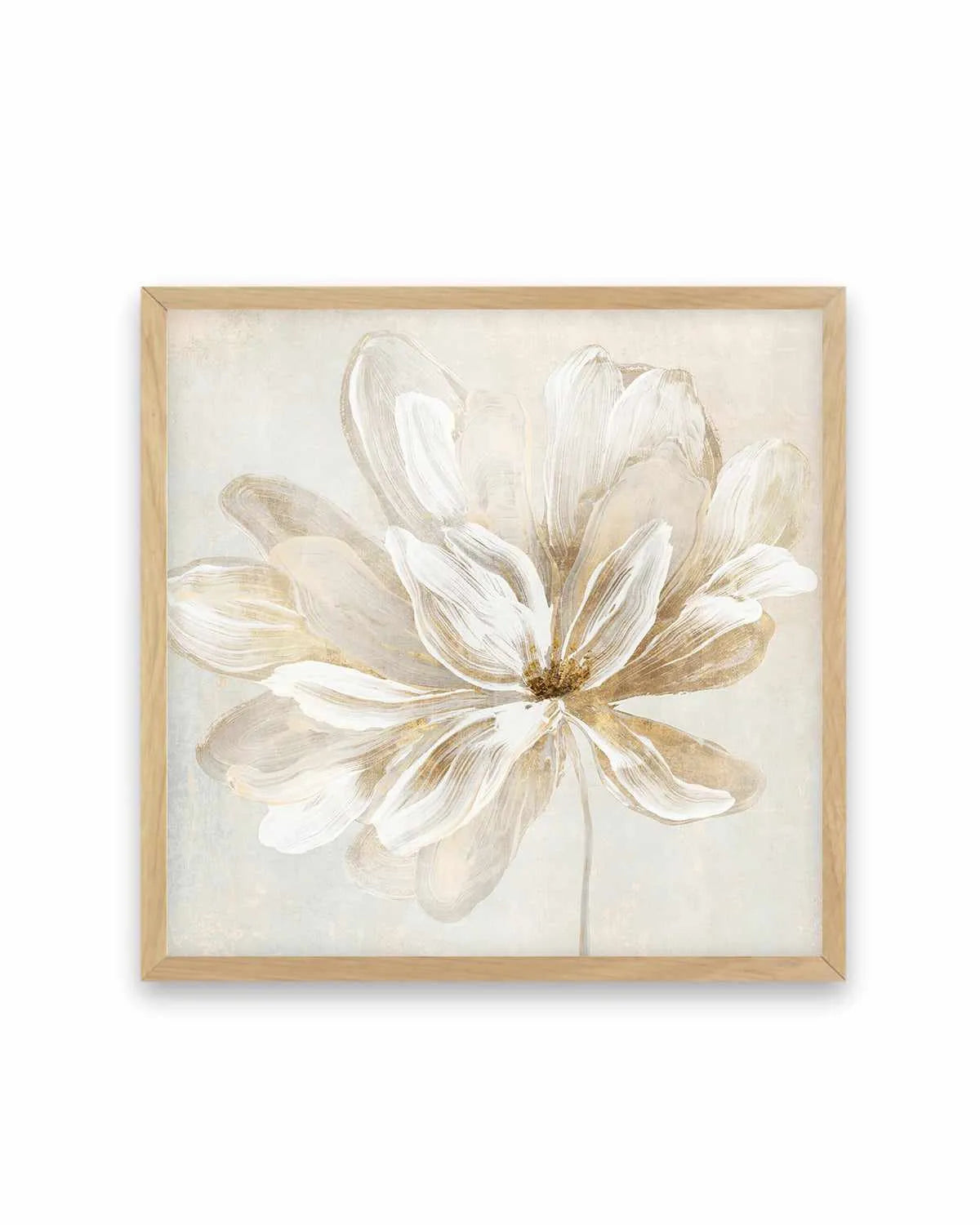 Bloomed in Beige I Art Print from Olive et Oriel where you can shop wallpaper and artworks online