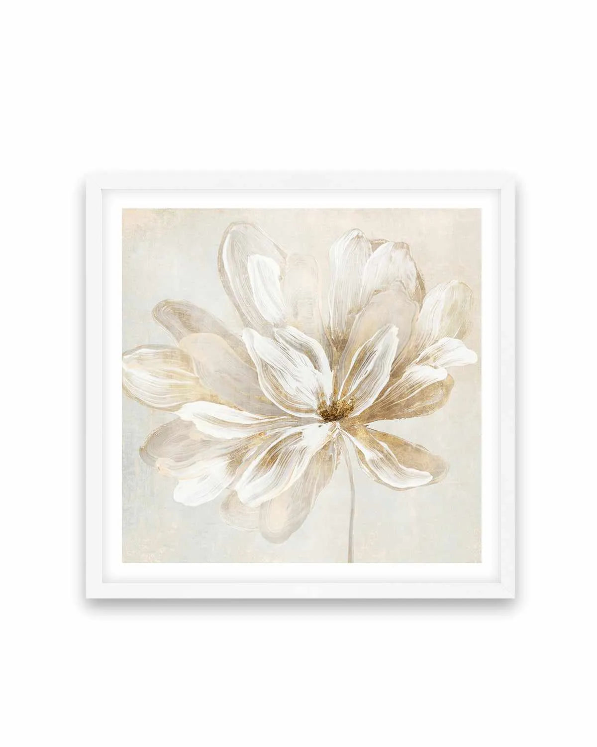 Bloomed in Beige I Art Print from Olive et Oriel where you can shop wallpaper and artworks online
