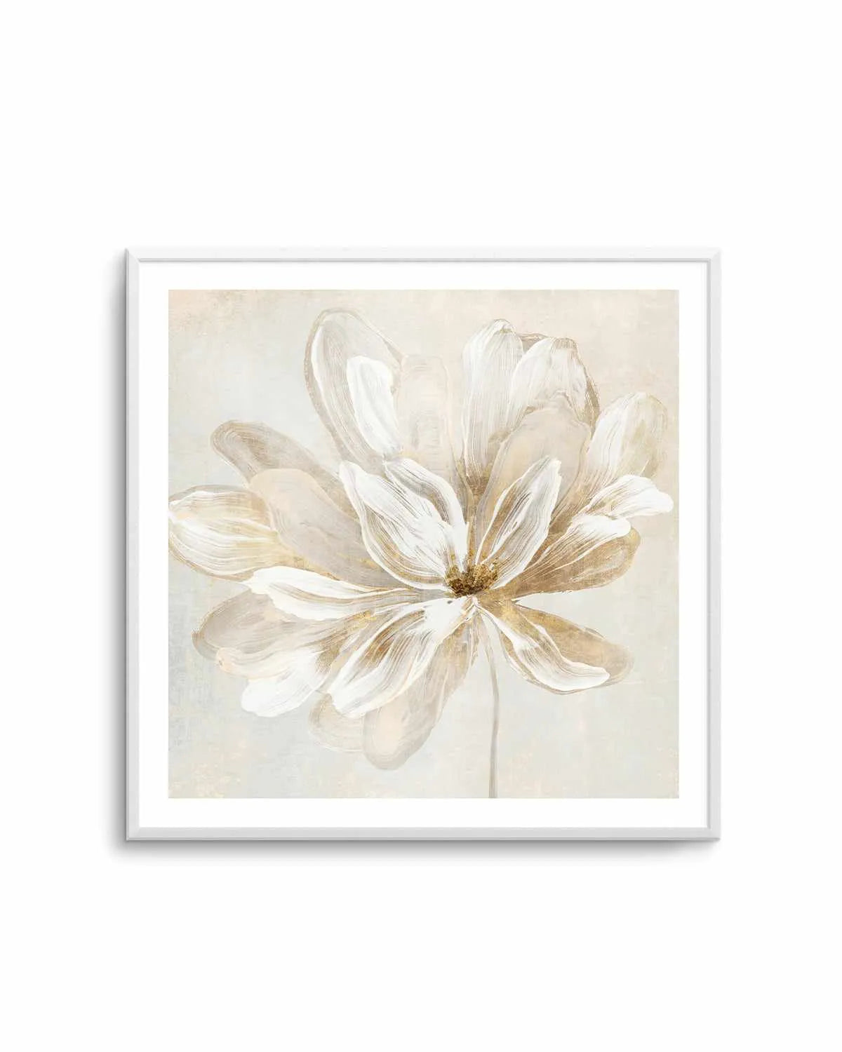 Bloomed in Beige I Art Print from Olive et Oriel where you can shop wallpaper and artworks online