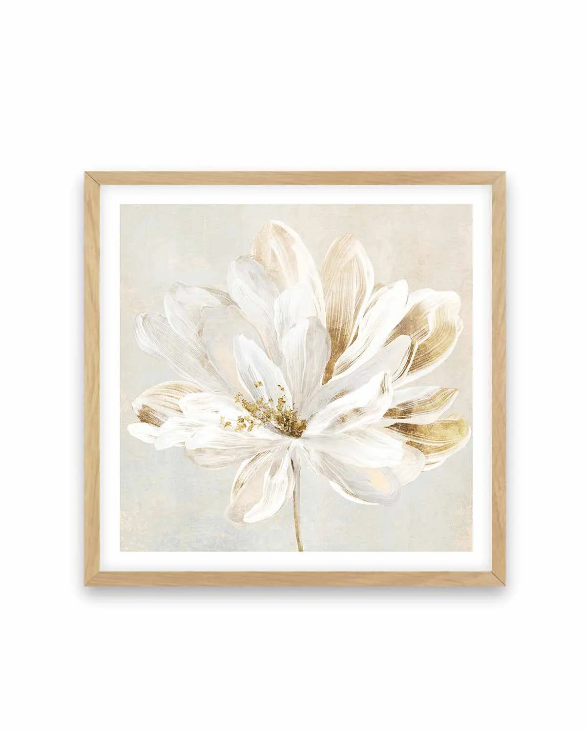Bloomed in Beige II Art Print from Olive et Oriel where you can shop wallpaper and artworks online