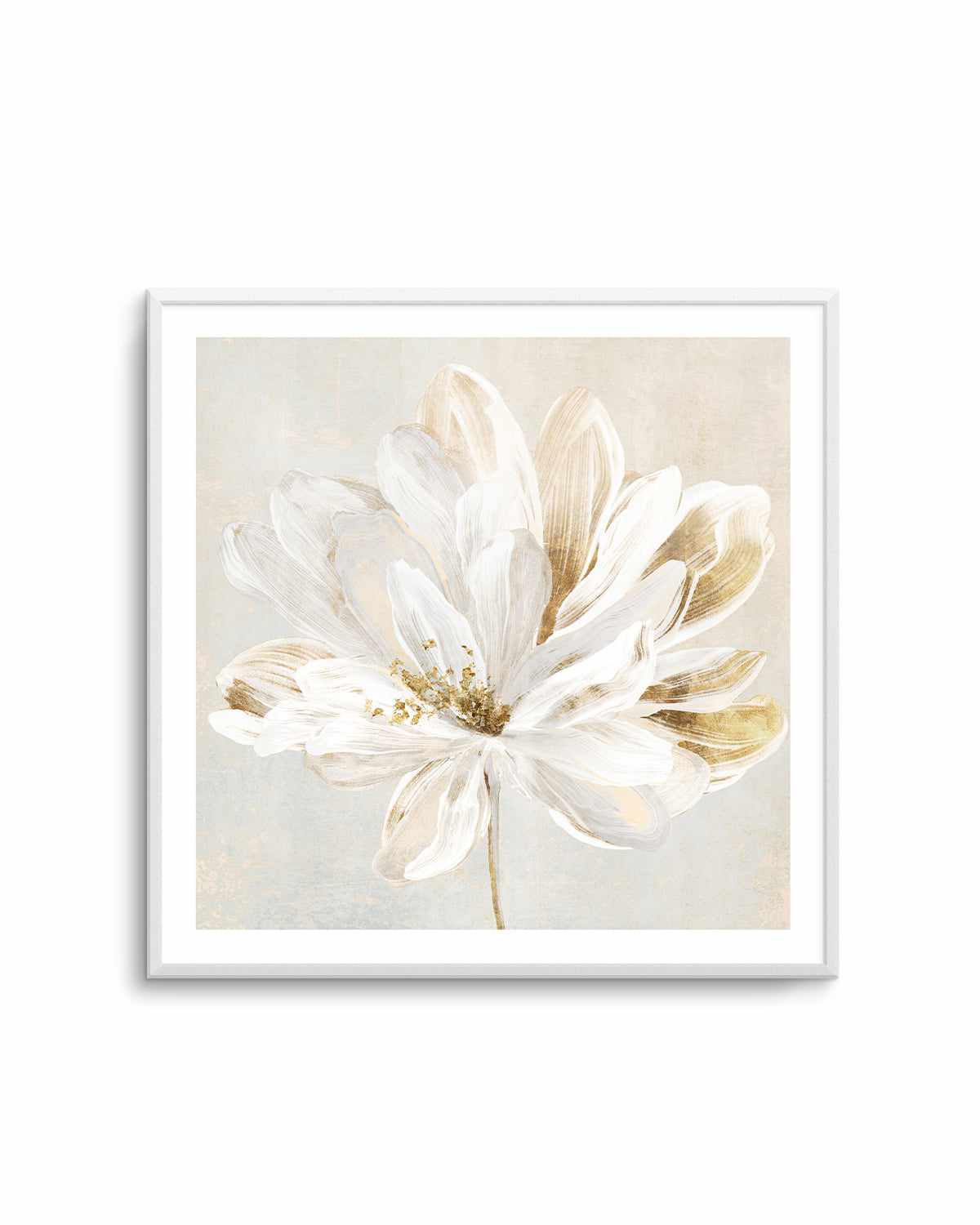 Bloomed in Beige II Art Print