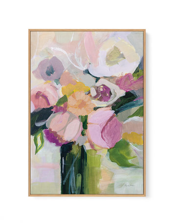 Blooming | Framed Canvas Wall Art