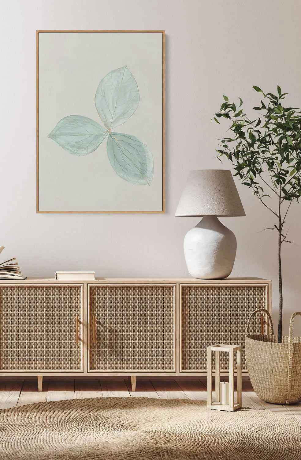 Blooming Daylight | Framed Canvas Art Print from Olive et Oriel where you can shop wallpaper and artworks online