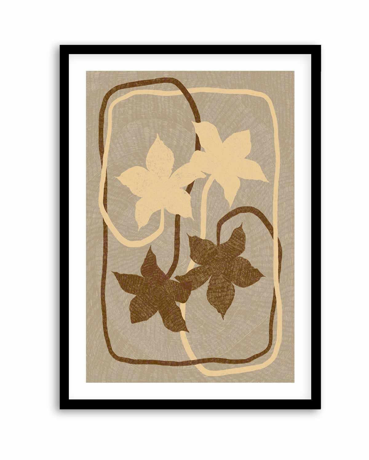 Blooming Together by Shatha Al Dafai | Art Print from Olive et Oriel where you can shop wallpaper and artworks online