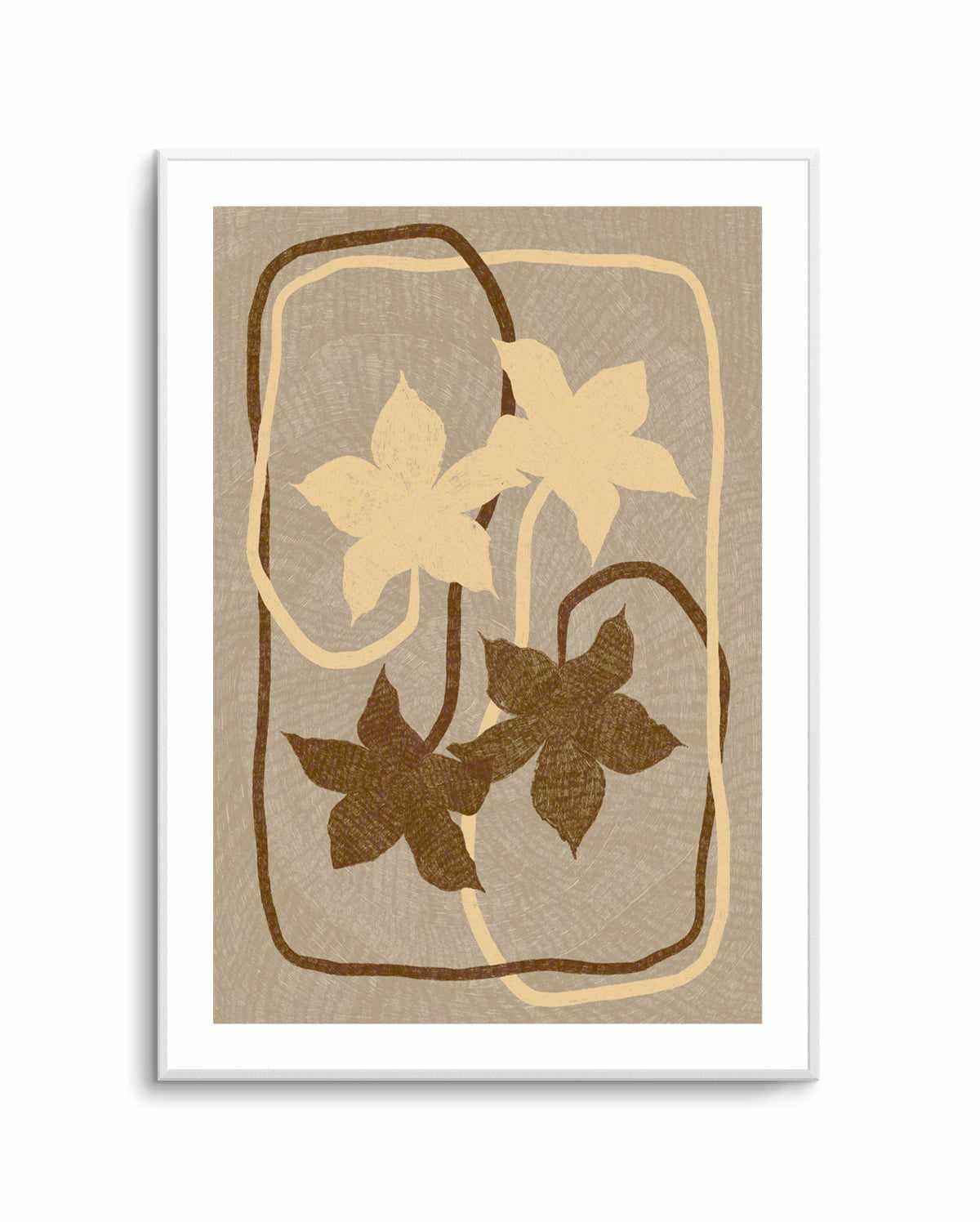 Blooming Together by Shatha Al Dafai | Art Print from Olive et Oriel where you can shop wallpaper and artworks online