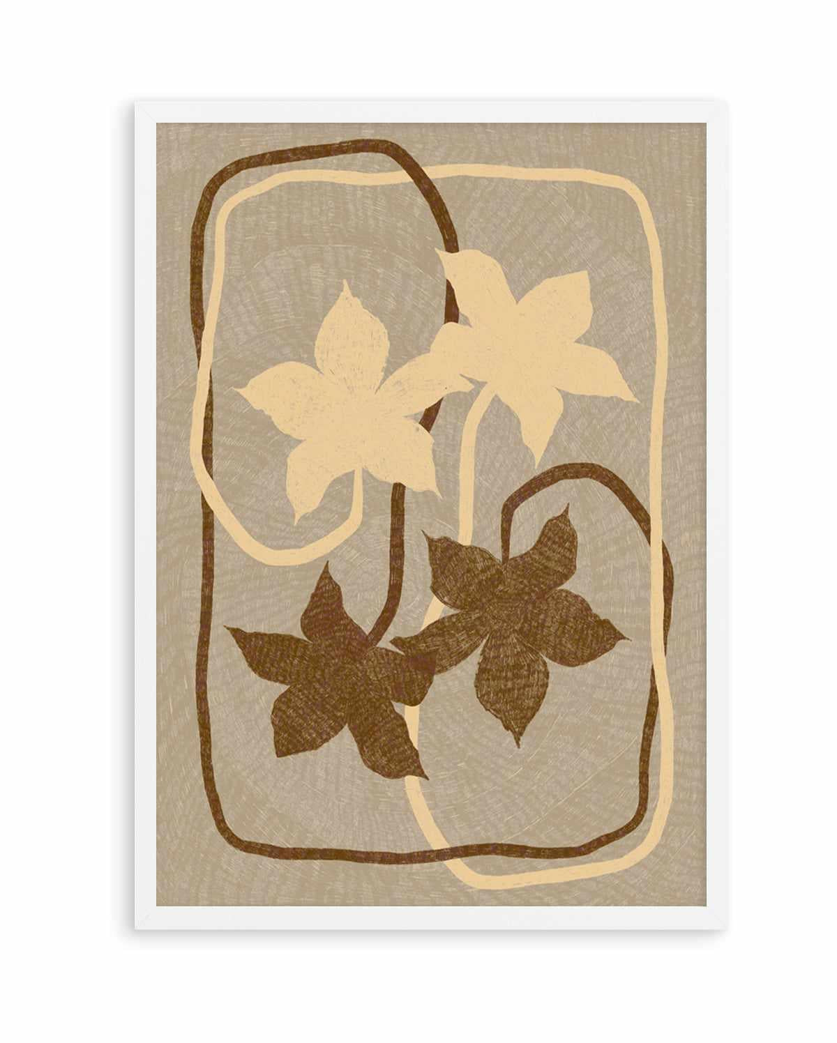 Blooming Together by Shatha Al Dafai | Art Print from Olive et Oriel where you can shop wallpaper and artworks online