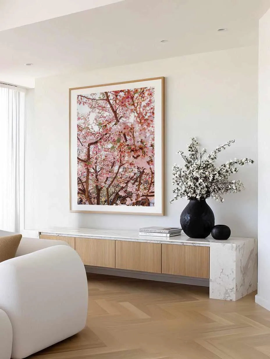 Blossoms in Paris by Jovani Demetrie Art Print from Olive et Oriel where you can shop wallpaper and artworks online