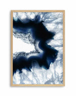 Blue Agate II Art Print