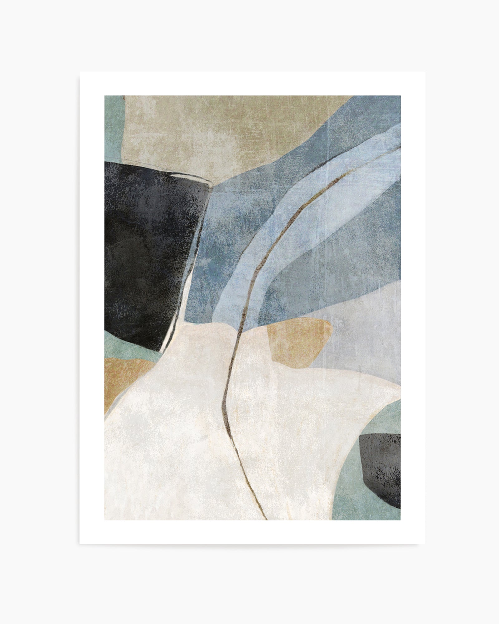 Blue Canyon 2 by Suzanne Nicoll | Art Print