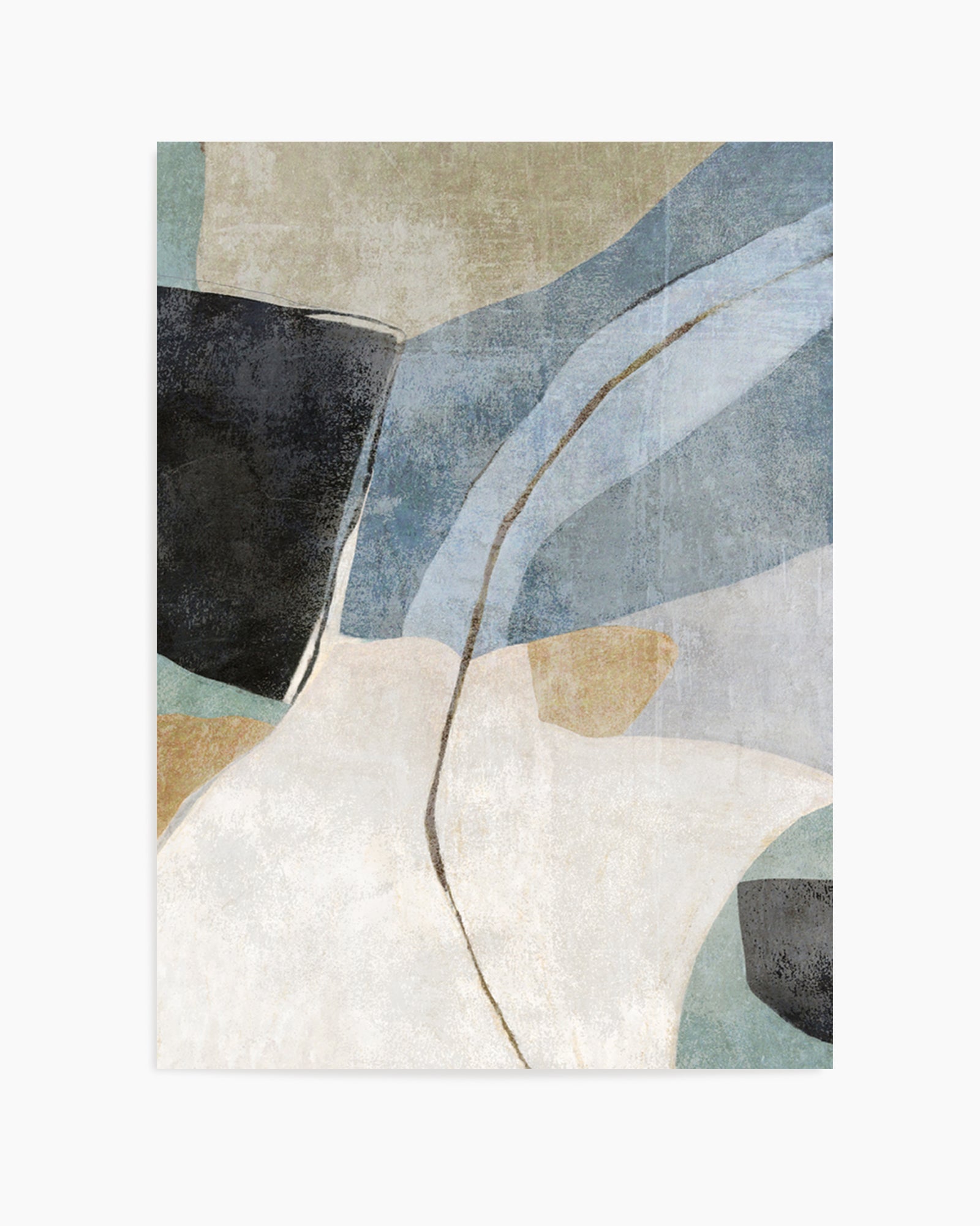Blue Canyon 2 by Suzanne Nicoll | Art Print