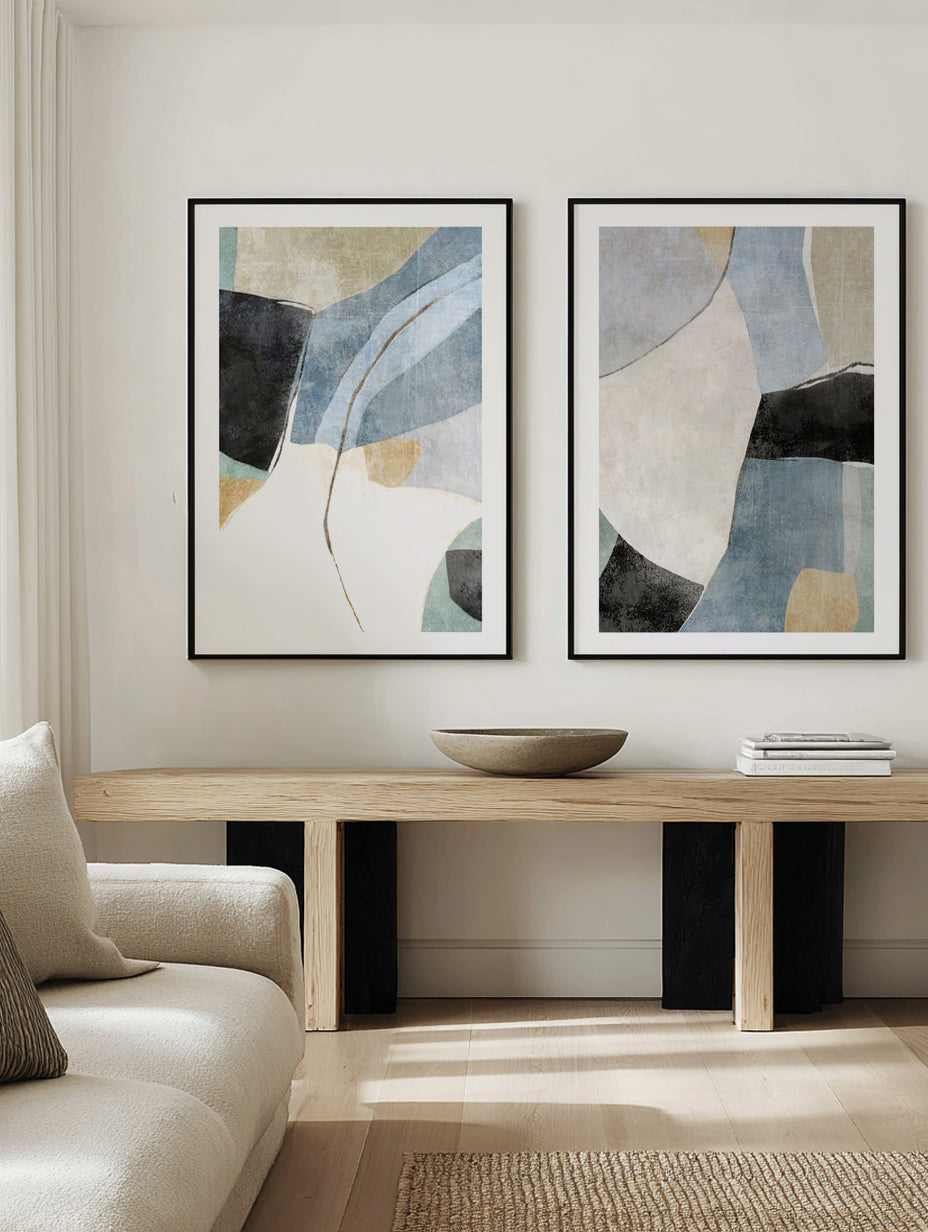 Blue Canyon 2 by Suzanne Nicoll | Art Print