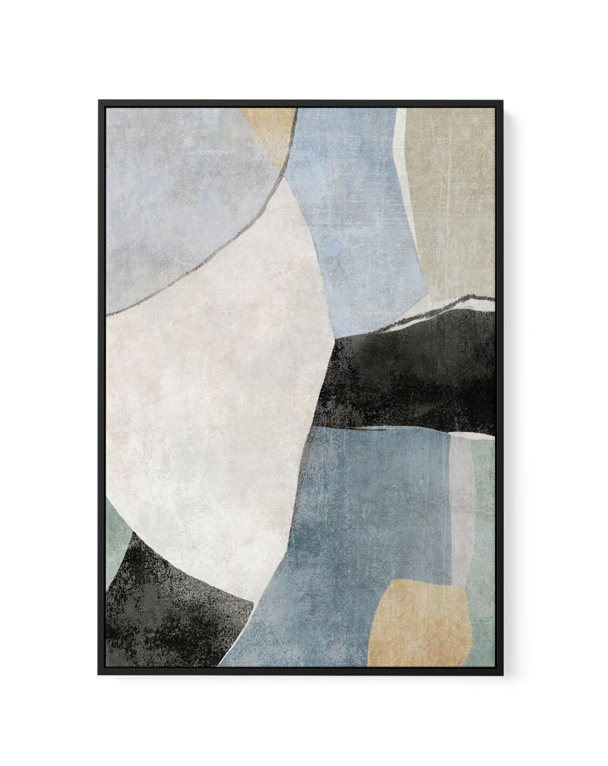 Blue Canyon 3 by Suzanne Nicoll | Framed Canvas Art Print