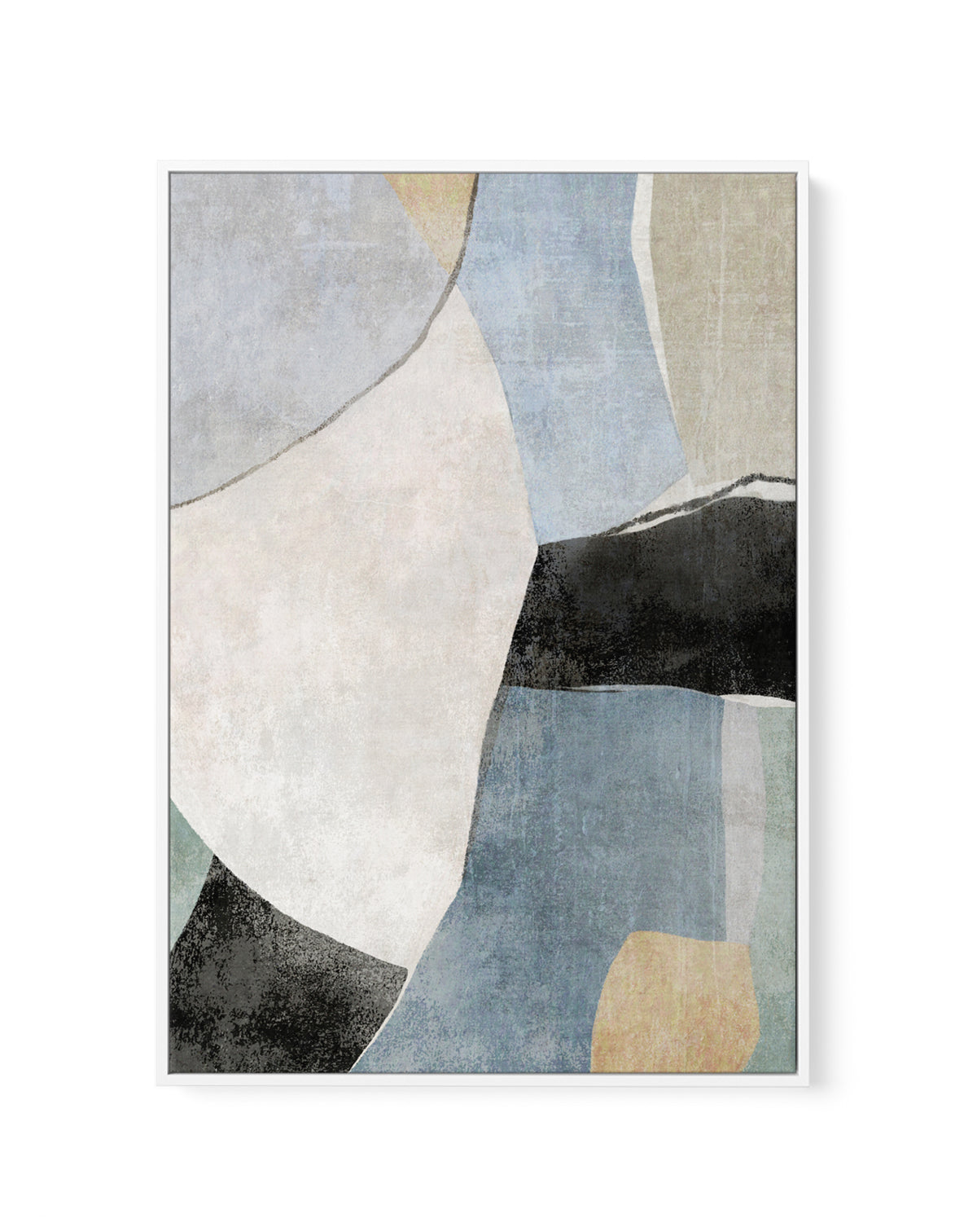 Blue Canyon 3 by Suzanne Nicoll | Framed Canvas Art Print