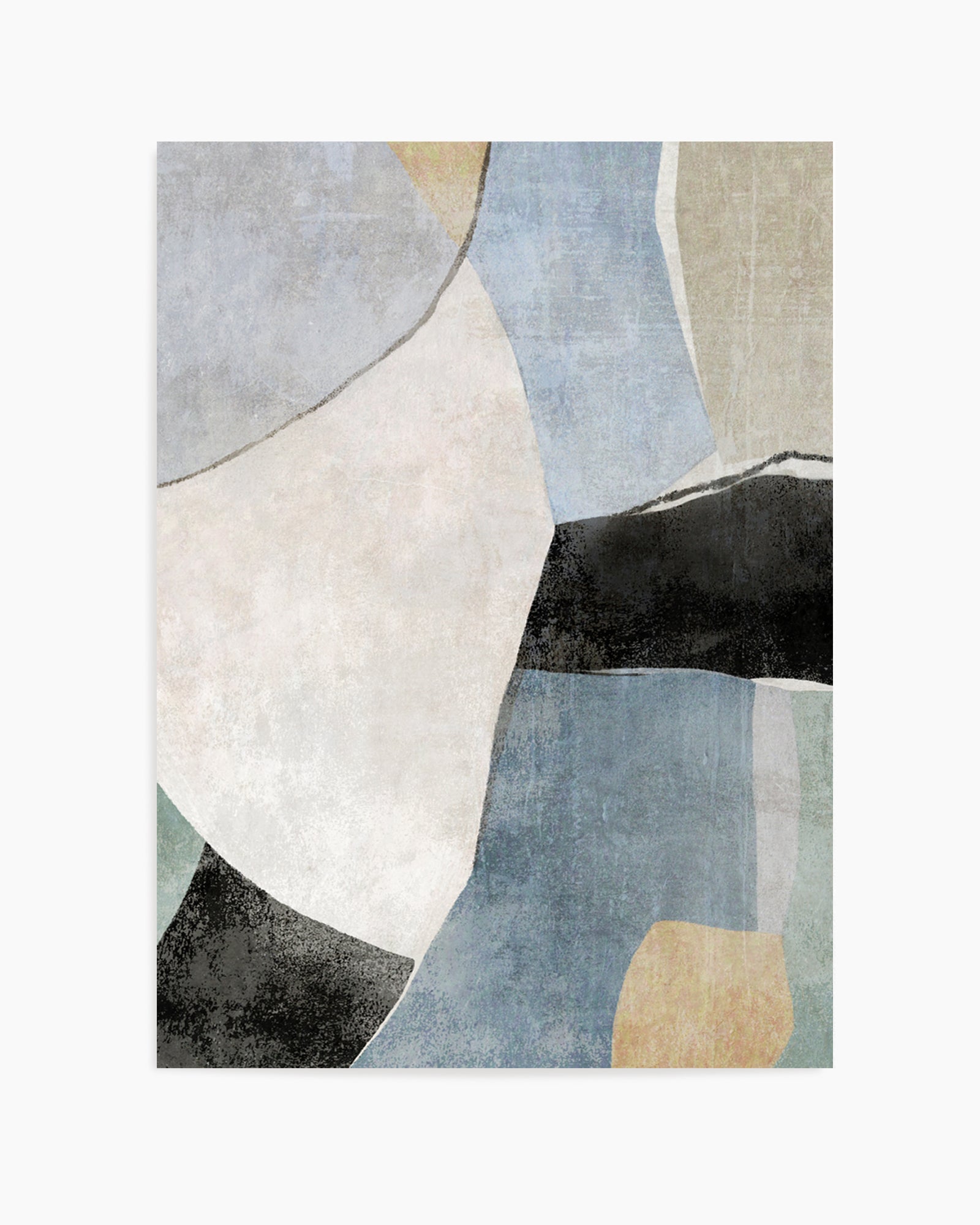 Blue Canyon 3 by Suzanne Nicoll | Art Print