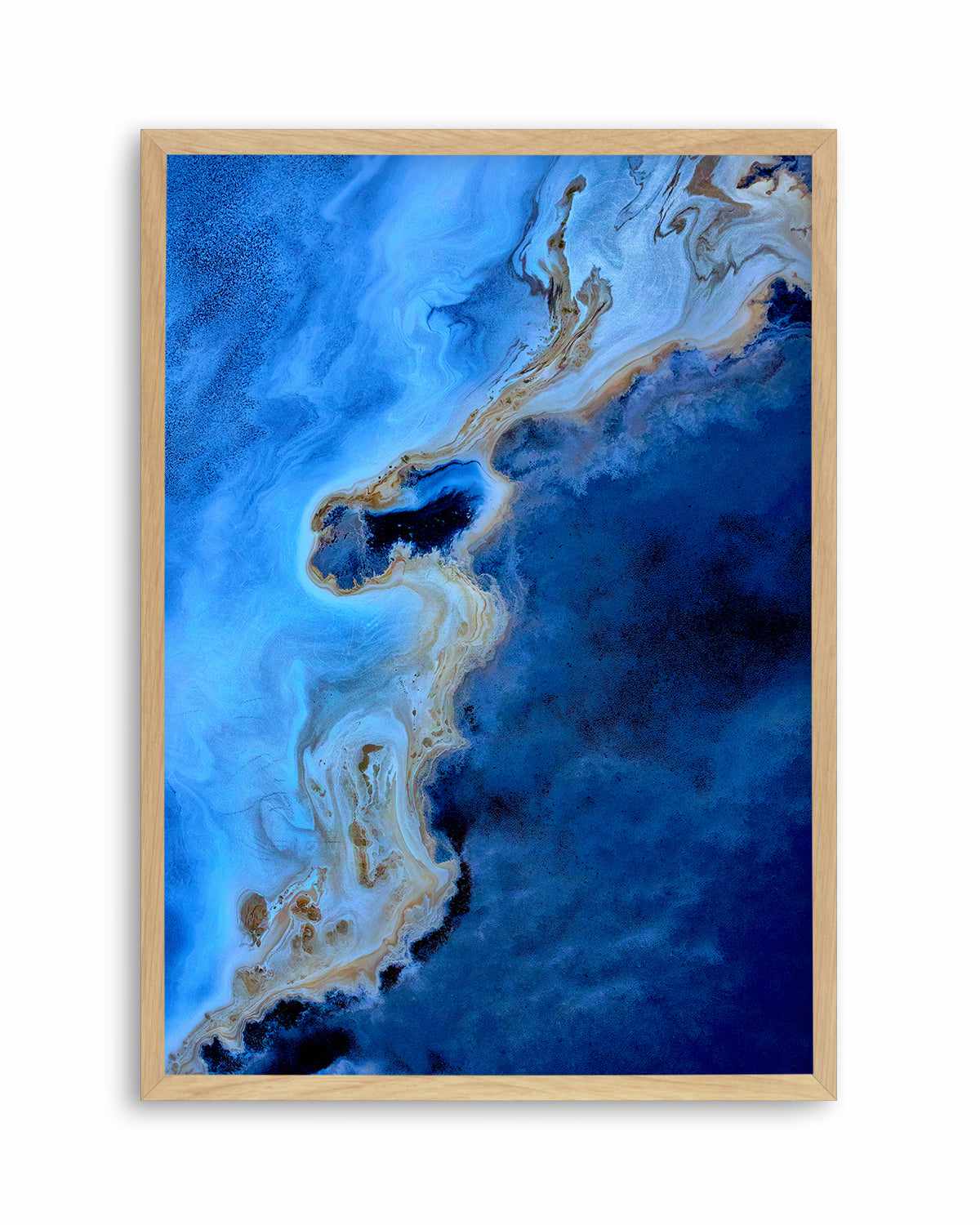 Blue Earth by Phillip Chang Art Print