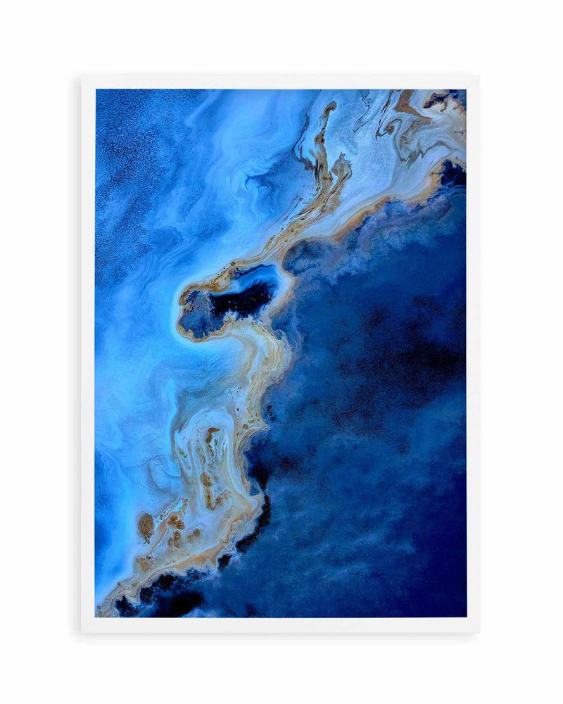 Blue Earth by Phillip Chang Art Print