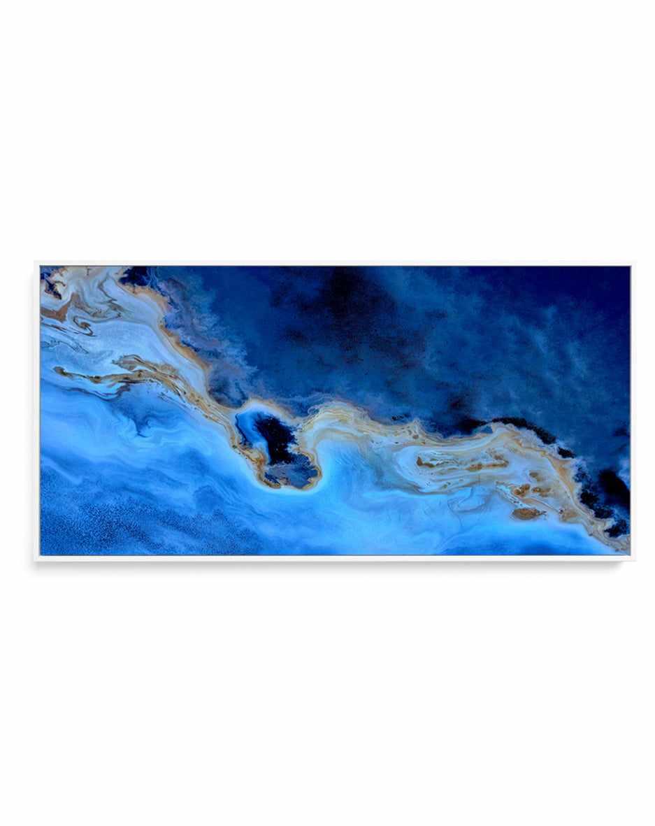 Blue Earth by Phillip Chang | Panoramic Canvas Art Print from Olive et Oriel where you can shop wallpaper and artworks online