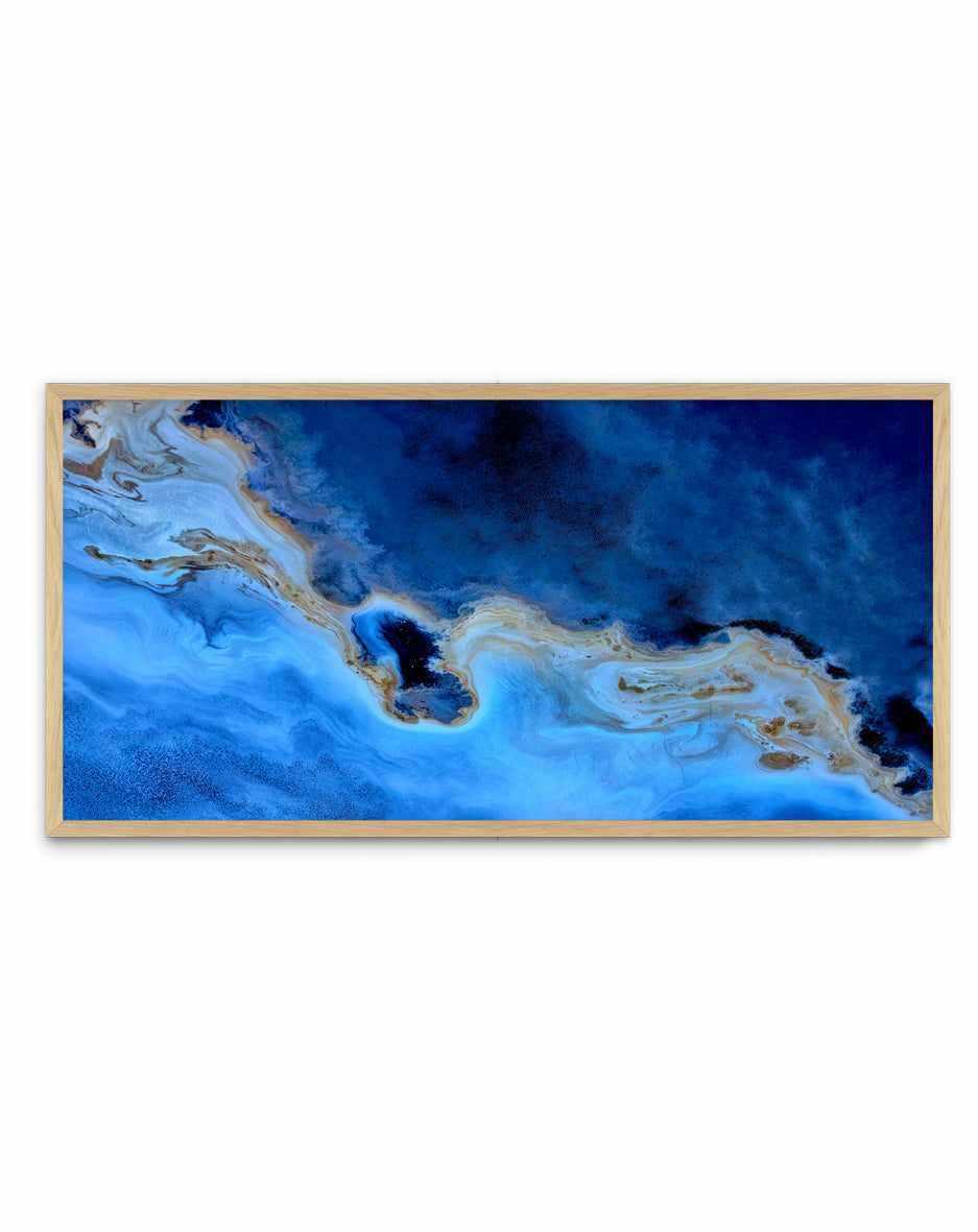 Blue Earth by Phillip Chang | Panoramic Art Print from Olive et Oriel where you can shop wallpaper and artworks online