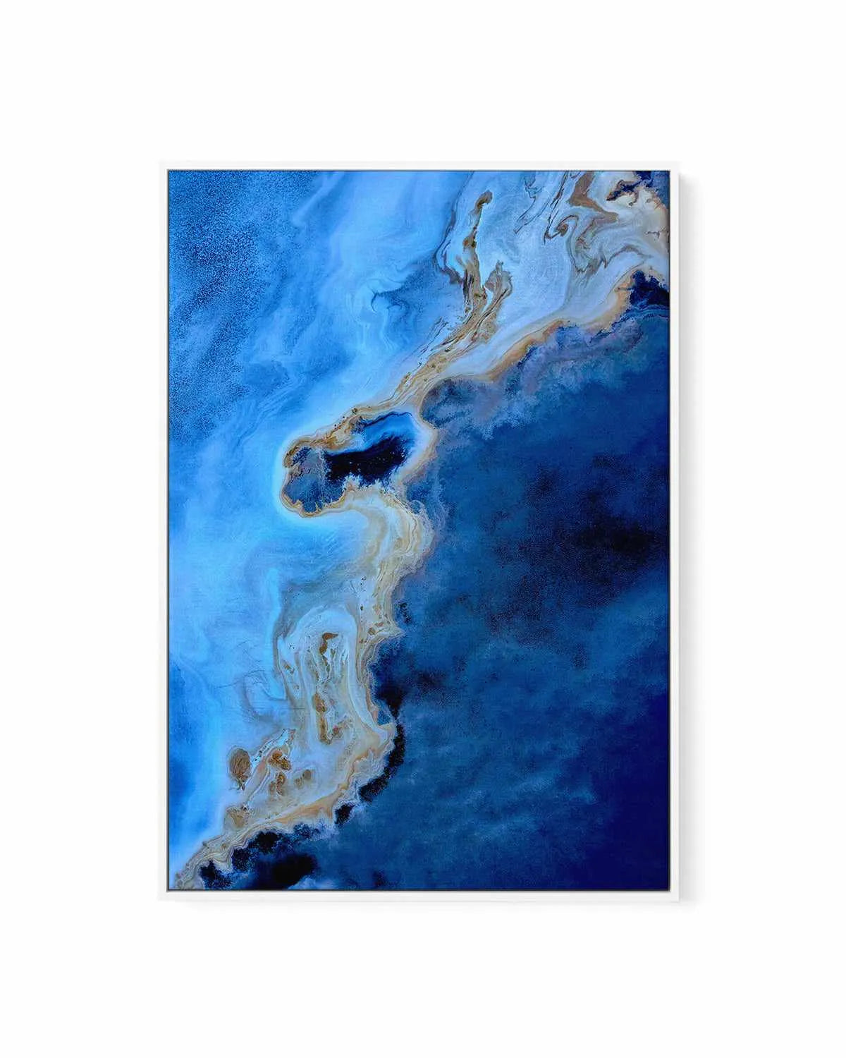 Blue Earth by Phillip Chang | Framed Canvas Art Print from Olive et Oriel where you can shop wallpaper and artworks online