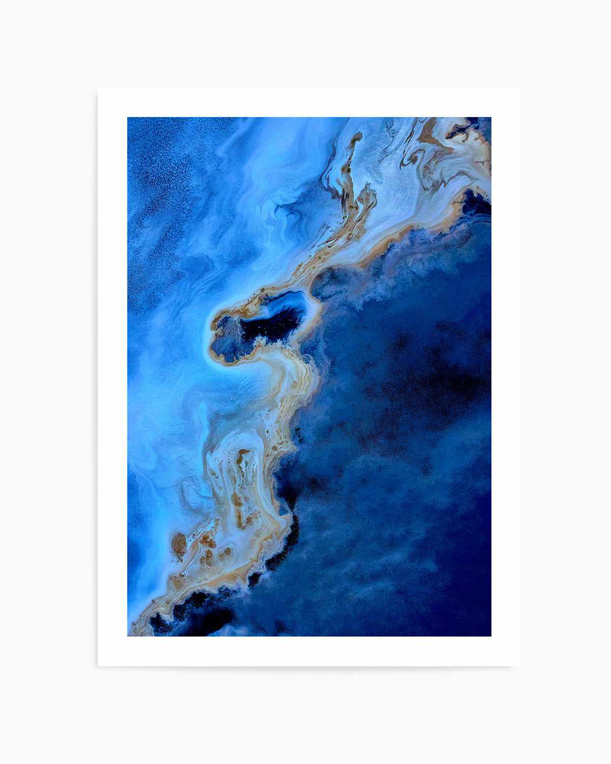 Blue Earth by Phillip Chang Art Print