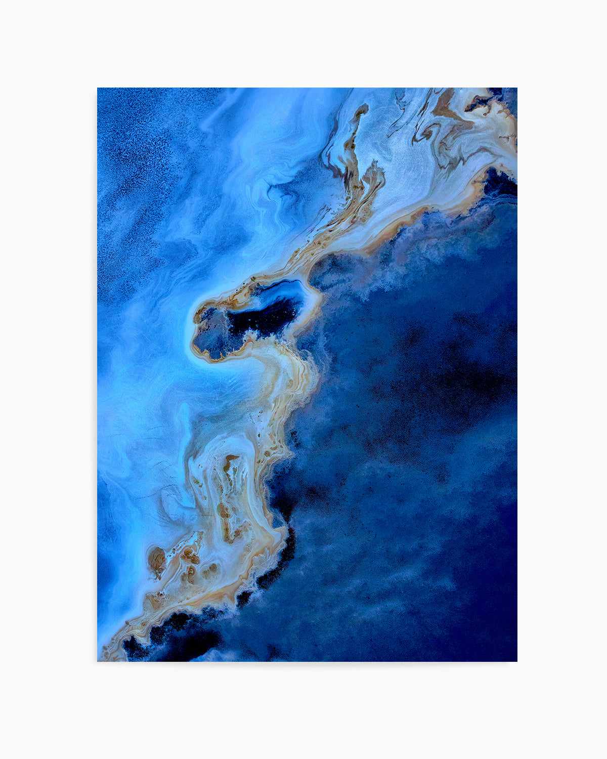 Blue Earth by Phillip Chang Art Print