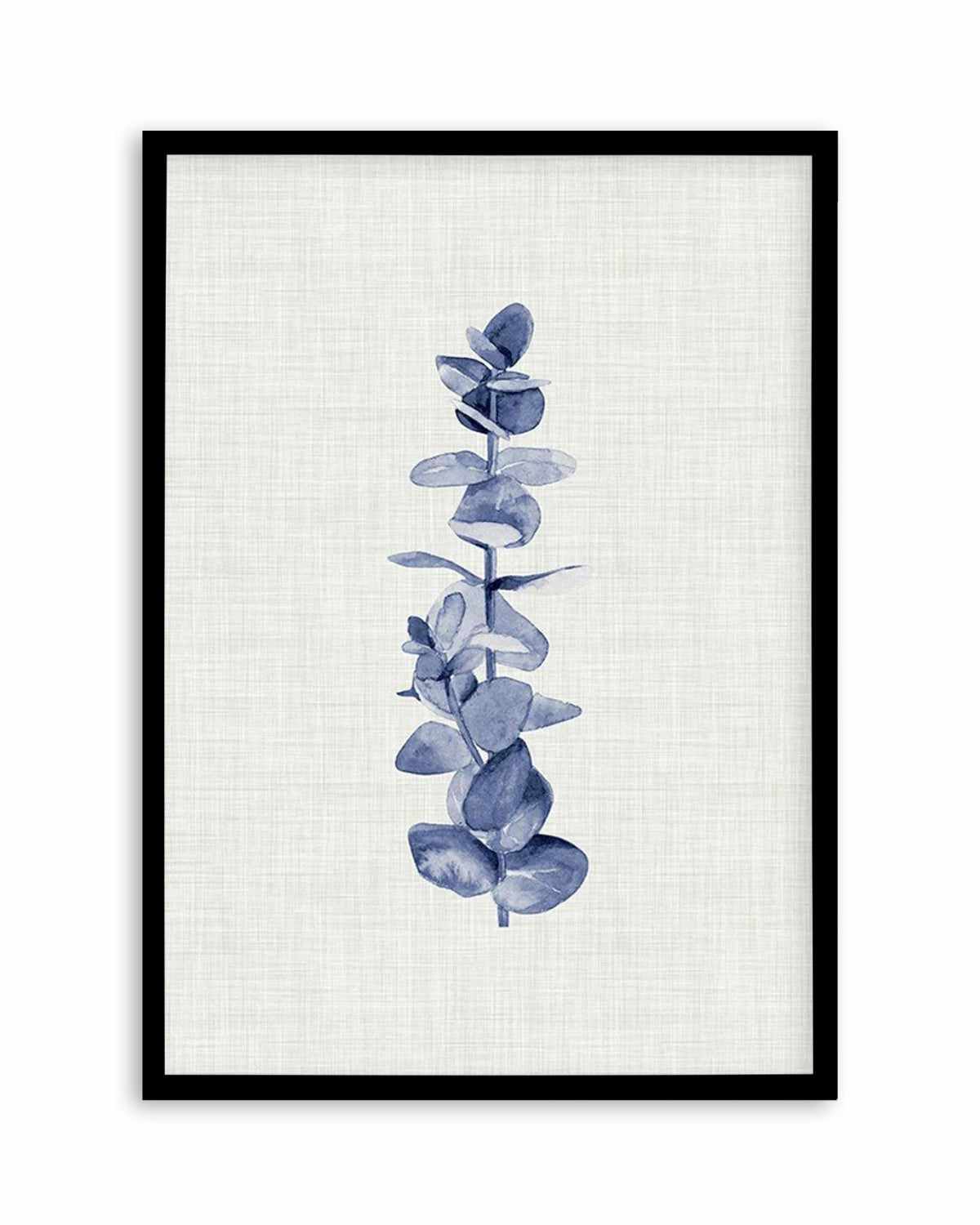 Blue Eucalyptus Art Print