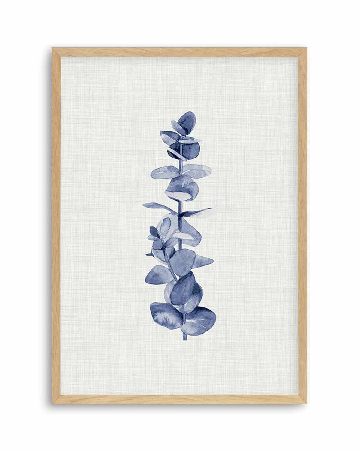 Blue Eucalyptus Art Print