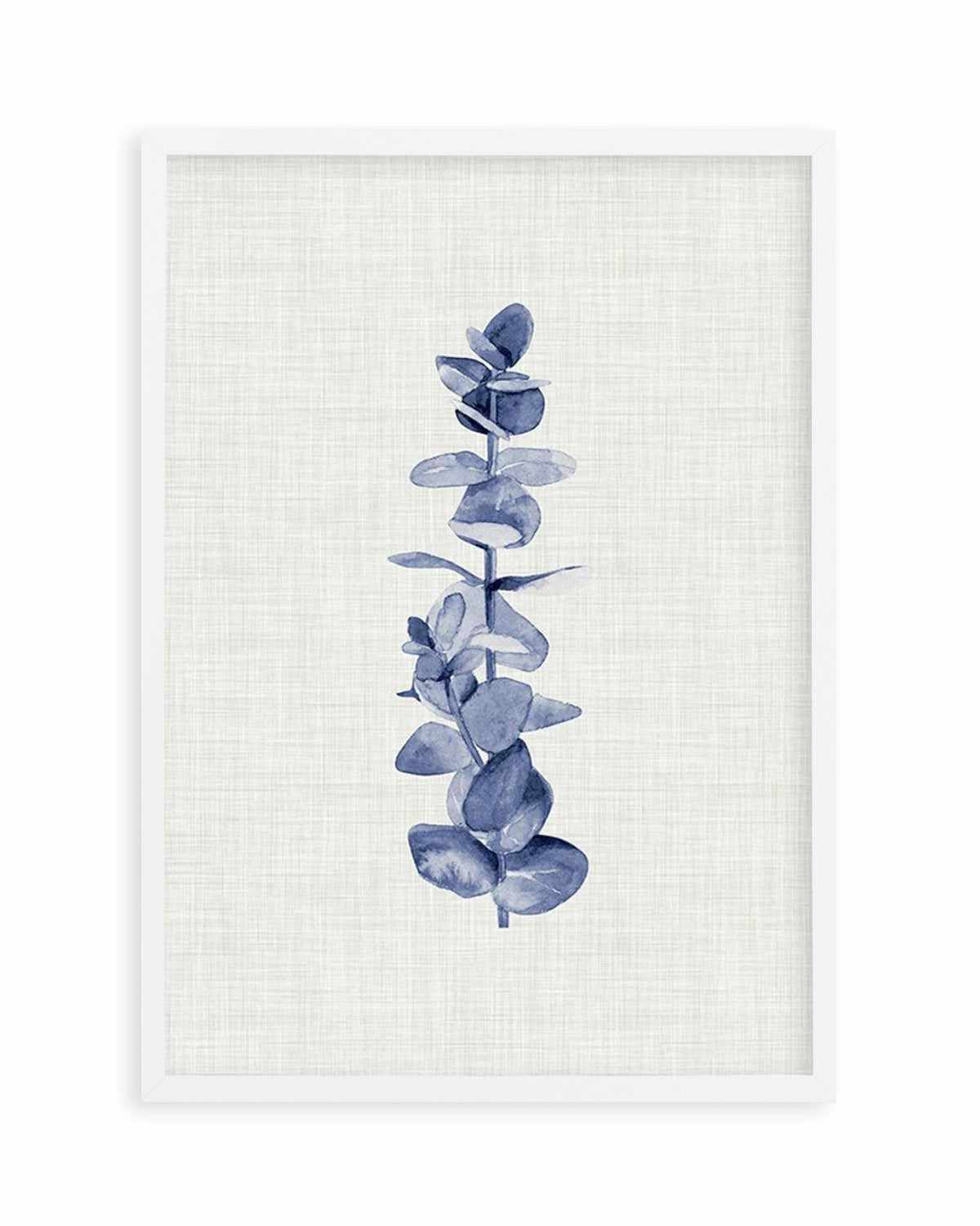 Blue Eucalyptus Art Print