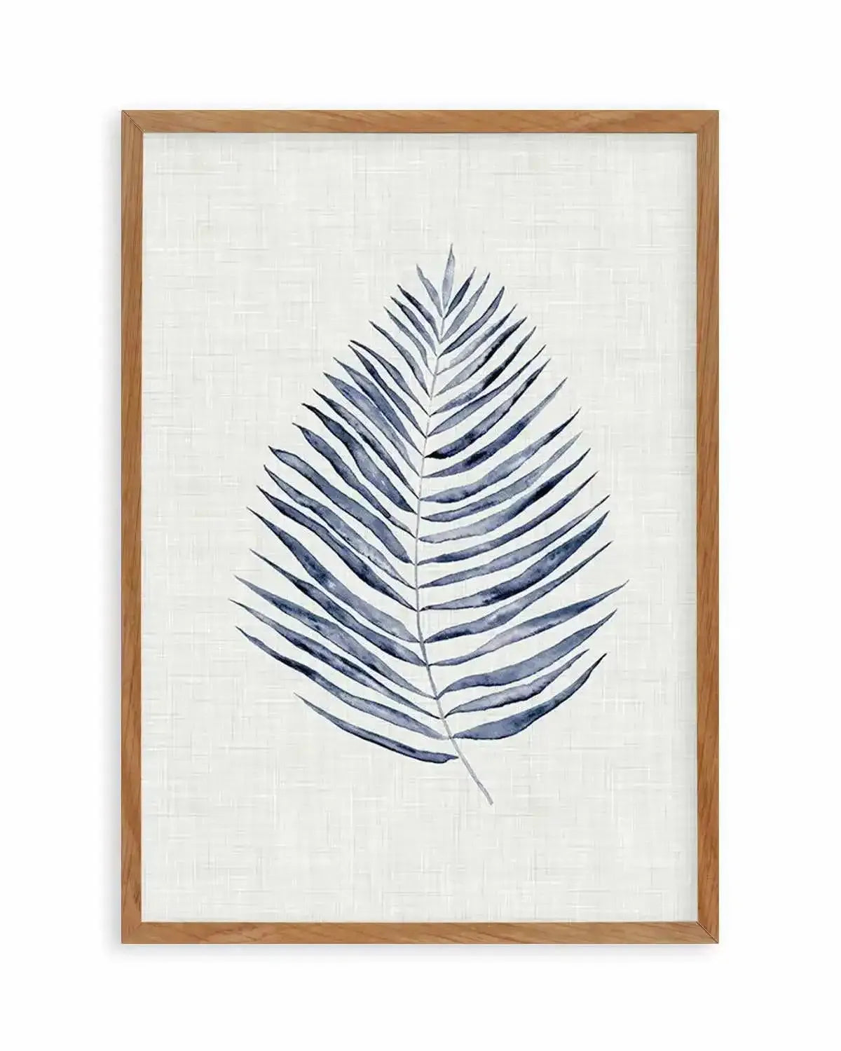 Blue Fern I Art Print from Olive et Oriel where you can shop wallpaper and artworks online