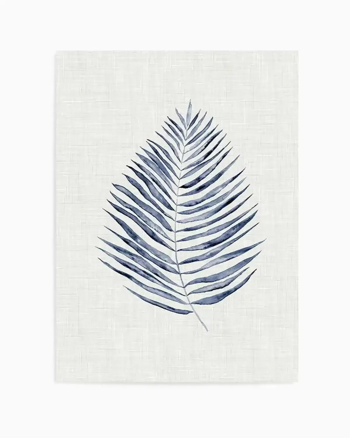 Blue Fern I Art Print from Olive et Oriel where you can shop wallpaper and artworks online