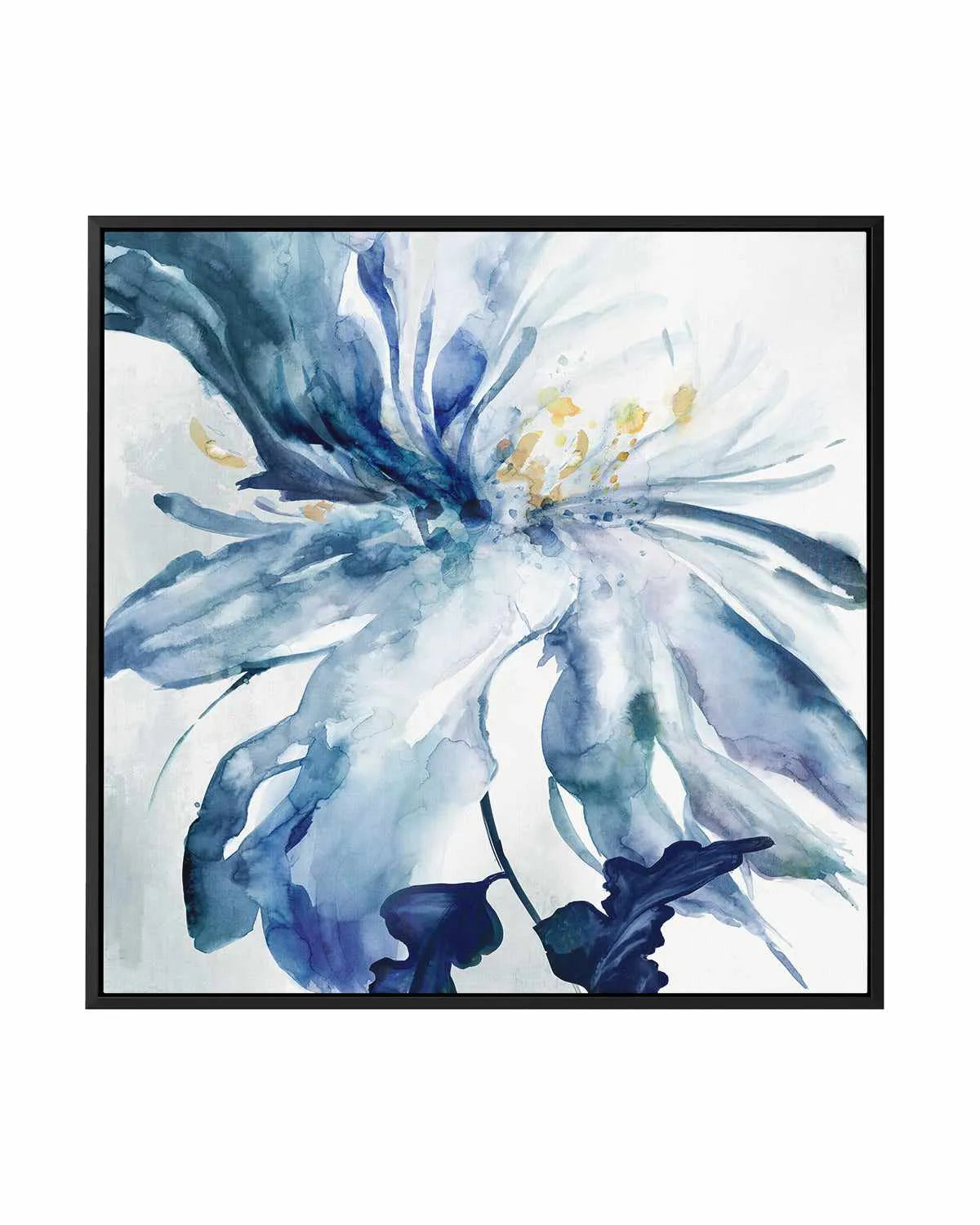 Blue Grande I | Framed Canvas Art Print from Olive et Oriel where you can shop wallpaper and artworks online
