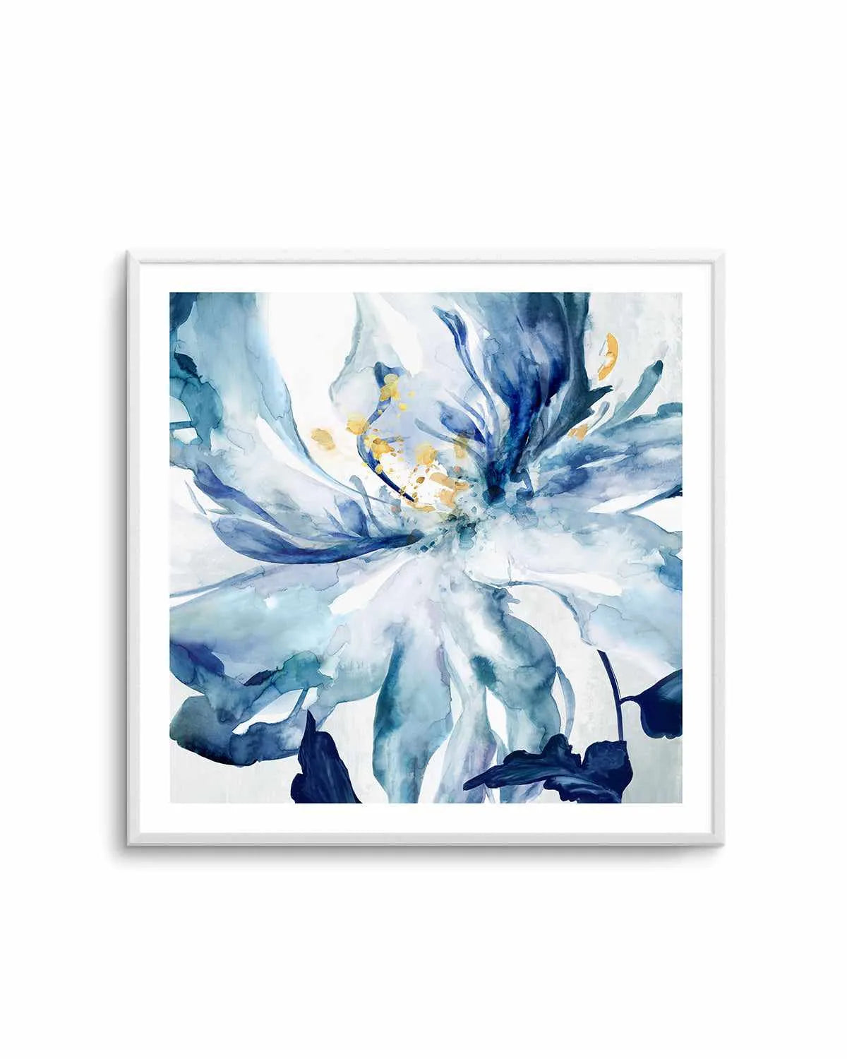 Blue Grande II Art Print from Olive et Oriel where you can shop wallpaper and artworks online