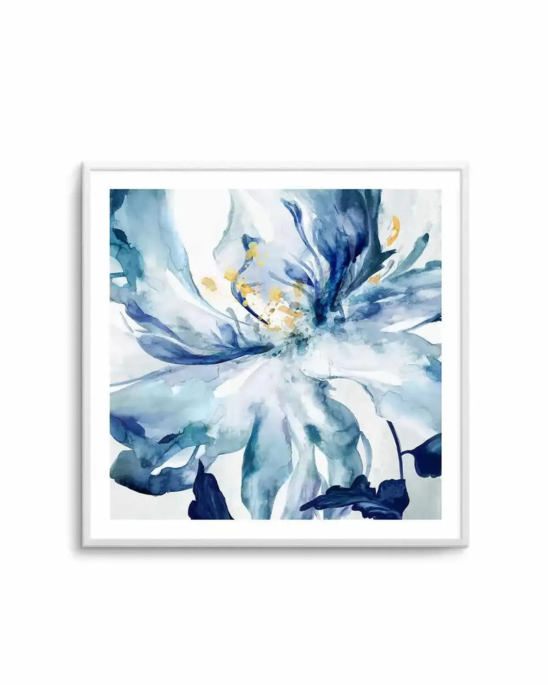 Blue Grande II Art Print from Olive et Oriel where you can shop wallpaper and artworks online