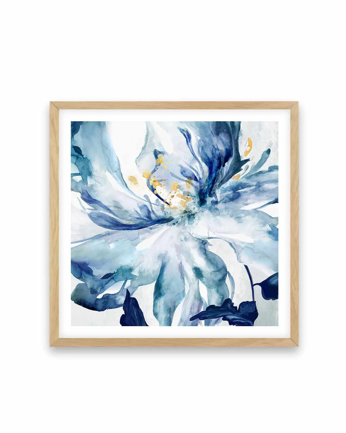 Blue Grande II Art Print from Olive et Oriel where you can shop wallpaper and artworks online