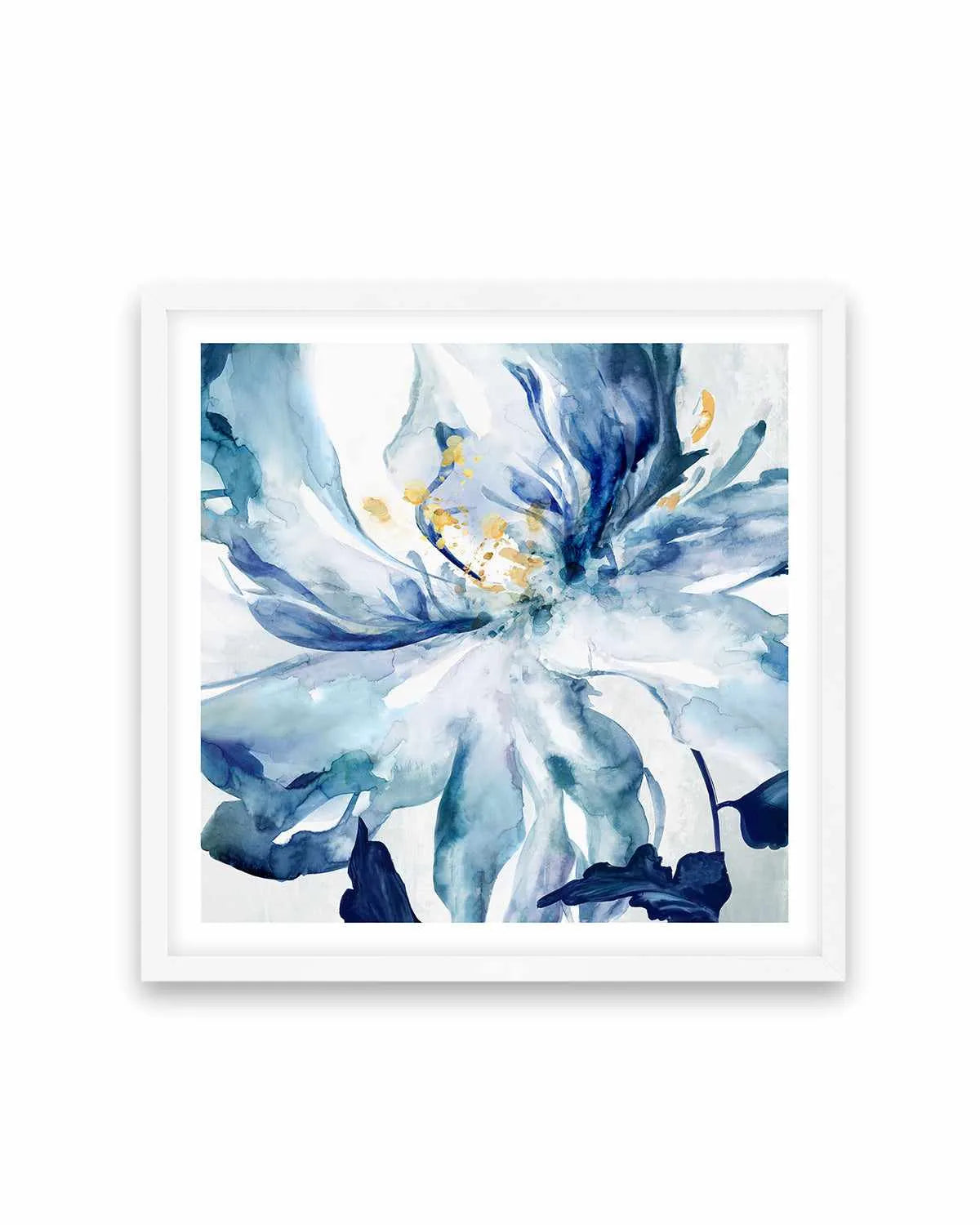 Blue Grande II Art Print from Olive et Oriel where you can shop wallpaper and artworks online