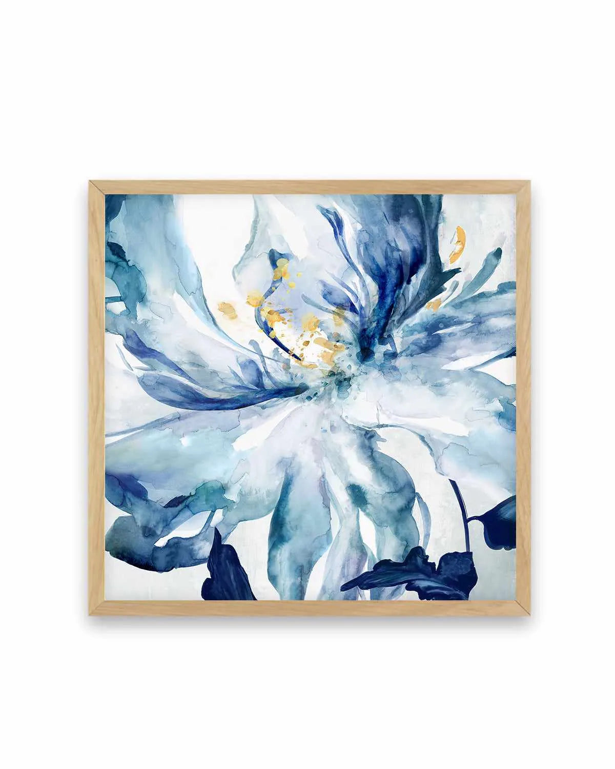 Blue Grande II Art Print from Olive et Oriel where you can shop wallpaper and artworks online