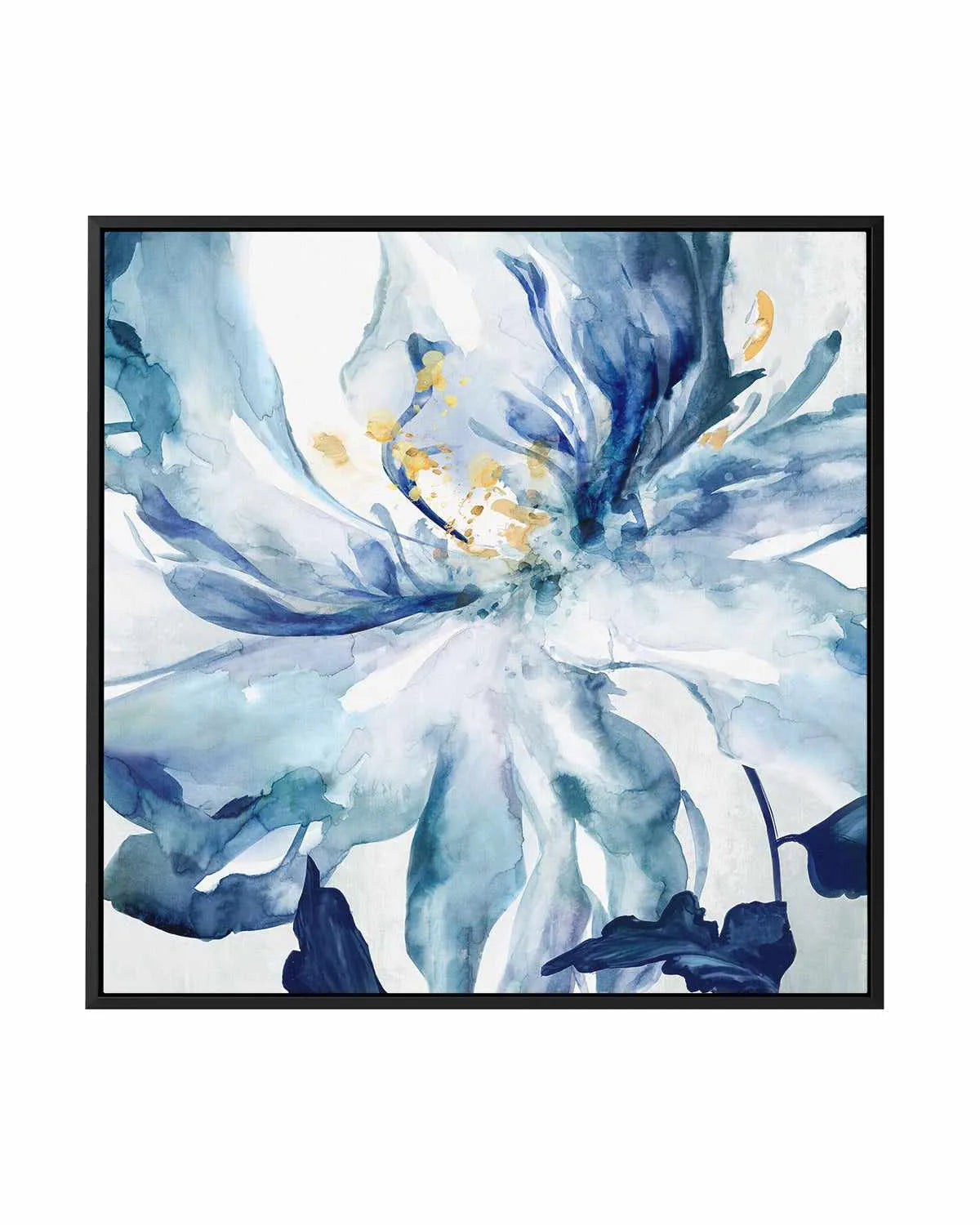 Blue Grande II | Framed Canvas Art Print from Olive et Oriel where you can shop wallpaper and artworks online