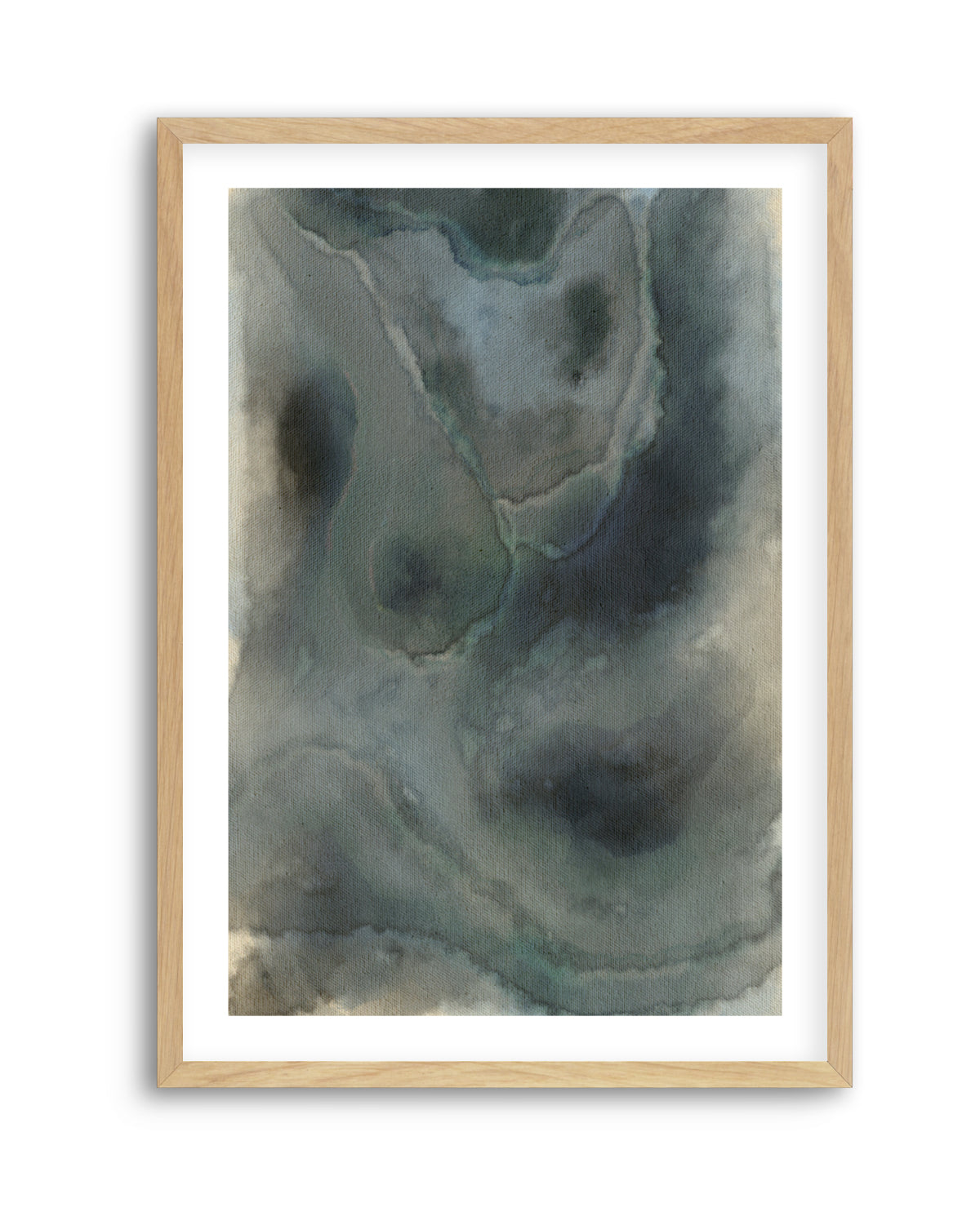 Blue Impression by Shatha Al Dafai | Art Print