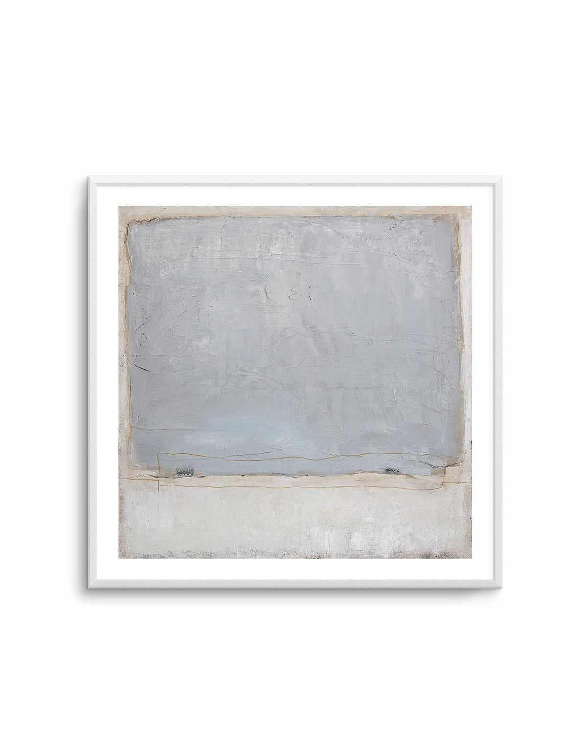 Abstract Wall Art Print Blue Inside by Design Fabrikken – Olive et Oriel