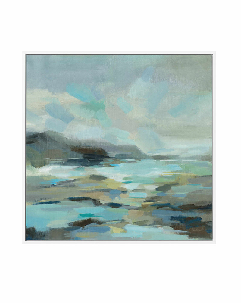 Blue Lagoon | Framed Canvas Art Print