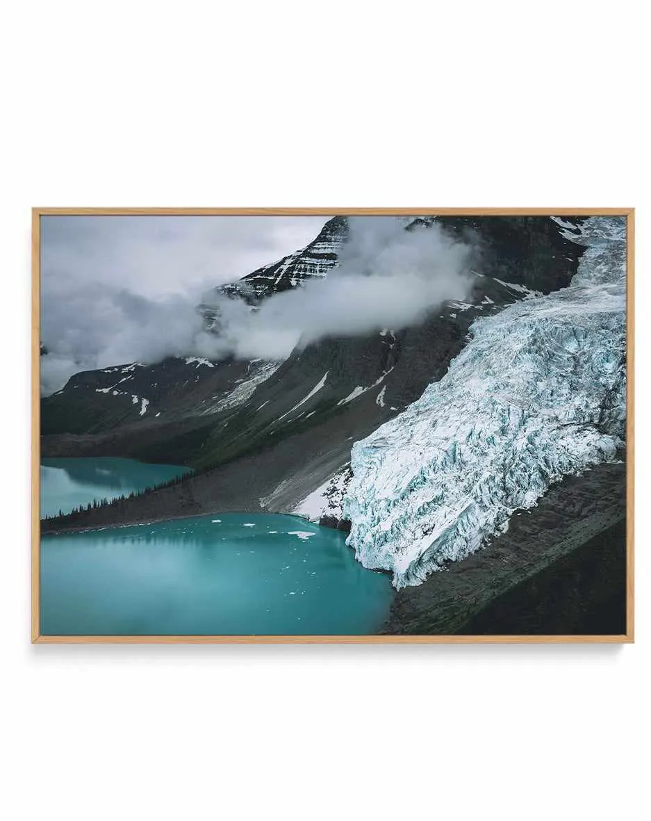 Blue Lake by Kalen X | Framed Canvas Art Print from Olive et Oriel where you can shop wallpaper and artworks online