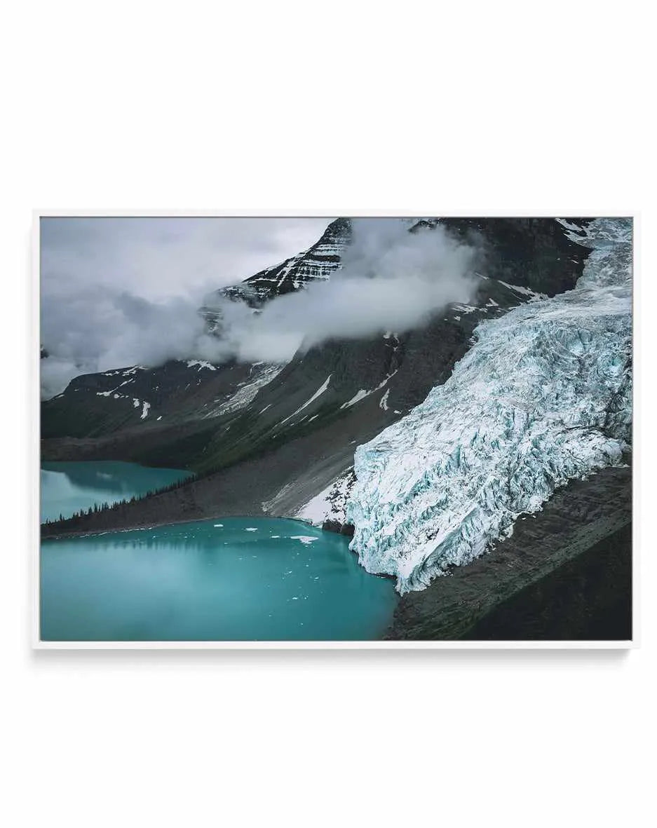 Blue Lake by Kalen X | Framed Canvas Art Print from Olive et Oriel where you can shop wallpaper and artworks online