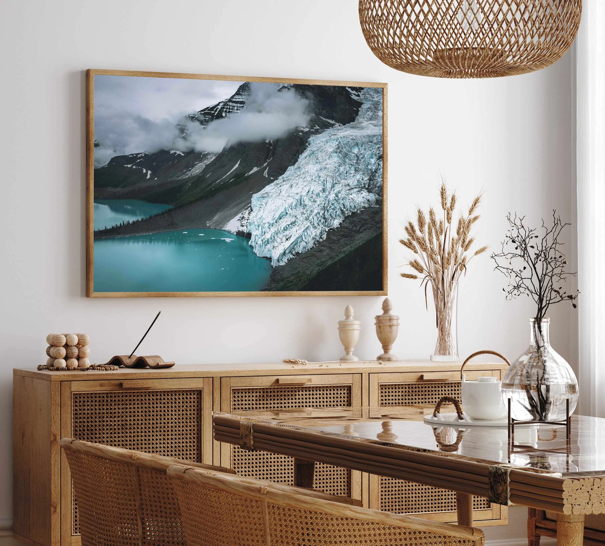 Blue Lake by Kalen X | Art Print from Olive et Oriel where you can shop wallpaper and artworks online