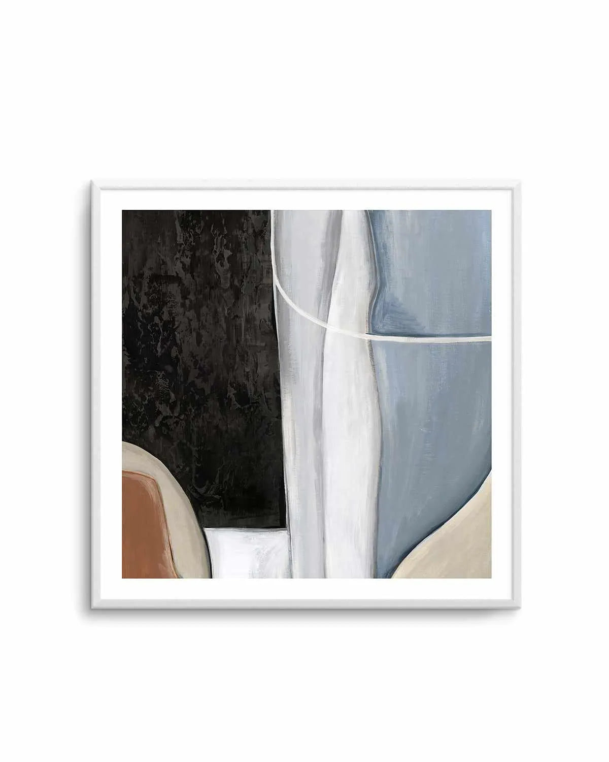 Blue Match II Art Print from Olive et Oriel where you can shop wallpaper and artworks online