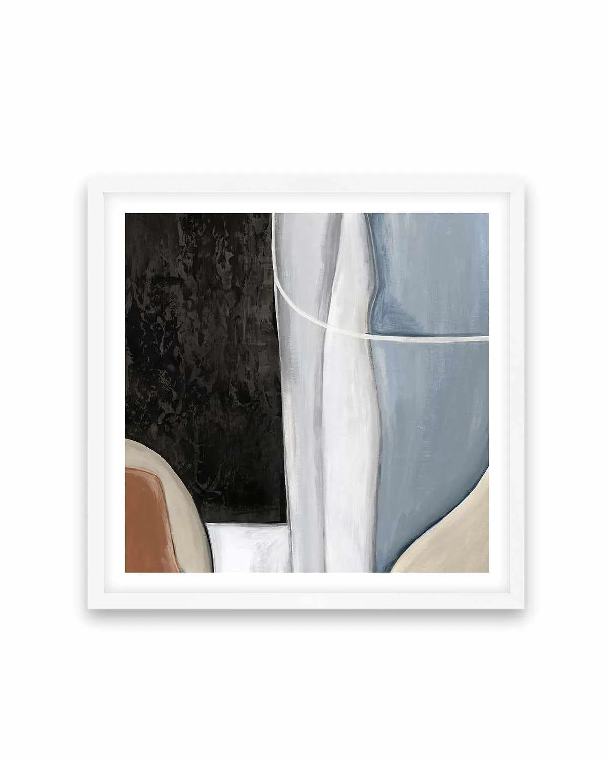 Blue Match II Art Print from Olive et Oriel where you can shop wallpaper and artworks online